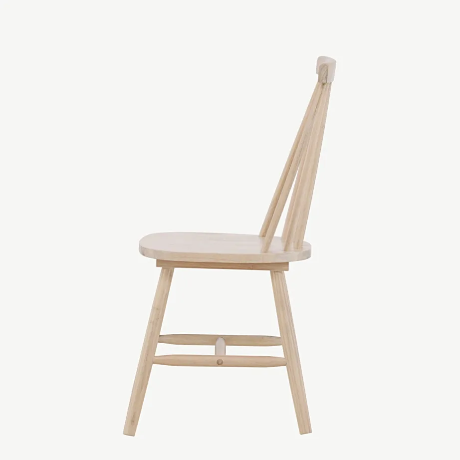 Valgeks peitsitud kummipuidust söögitool Lönneberga, 29260-300 – 7