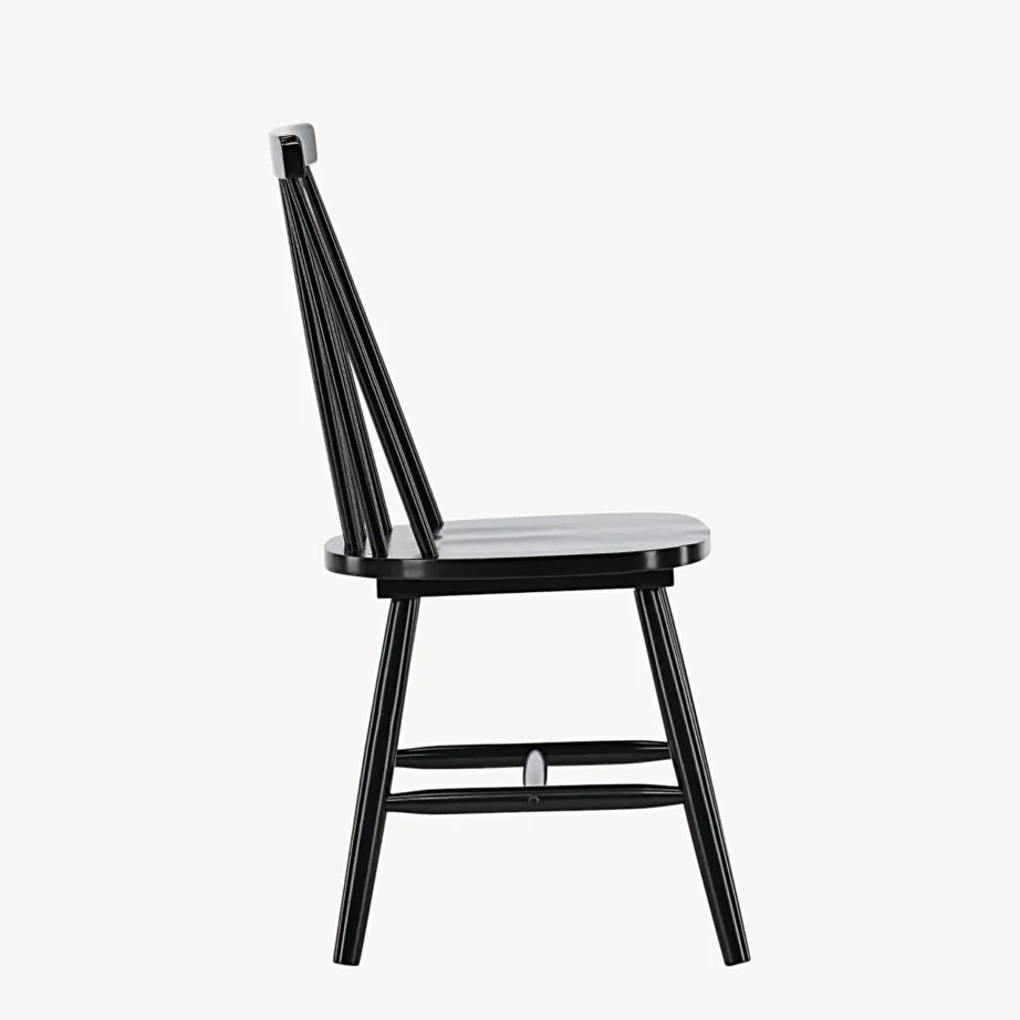 Mustast kummipuidust söögitool Lönneberga (põhjamaine stiil), 29260-368 – 2