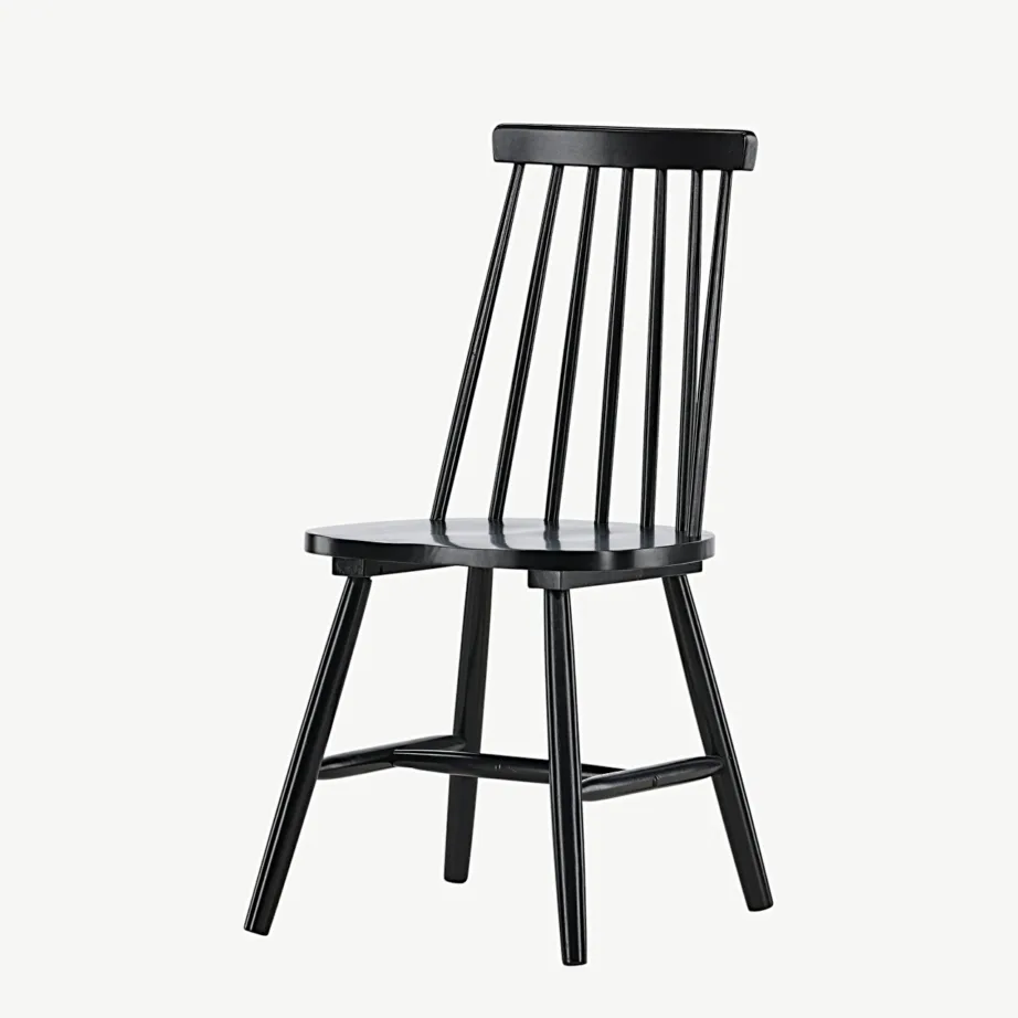 Mustast kummipuidust söögitool Lönneberga (põhjamaine stiil), 29260-368 – 5