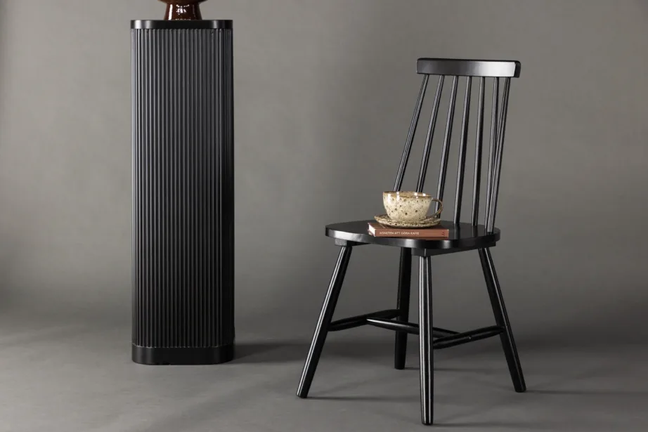 Mustast kummipuidust söögitool Lönneberga (põhjamaine stiil), 29260-368 – 8