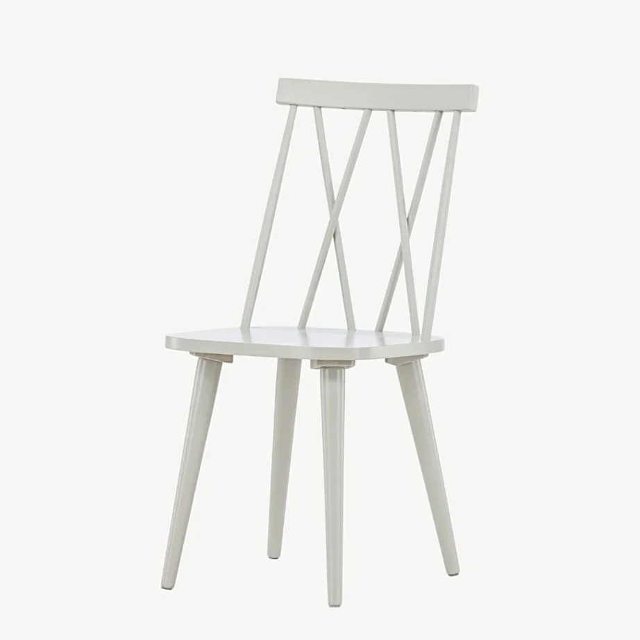 Helehall kummipuidust söögitool Mariette, dekoratiivse seljatoega, 29270-365 – 5