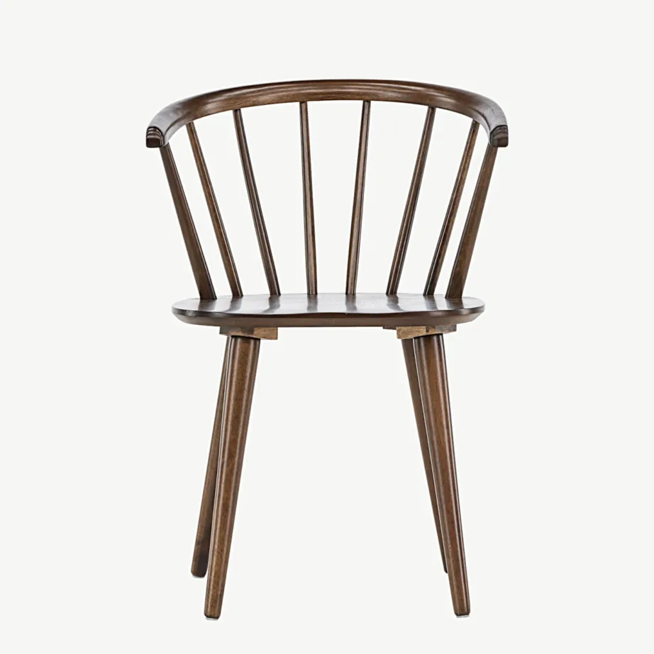 Täispuidust söögitool Bobby mokkatoonis, kummipuust, 29280-125 – 4