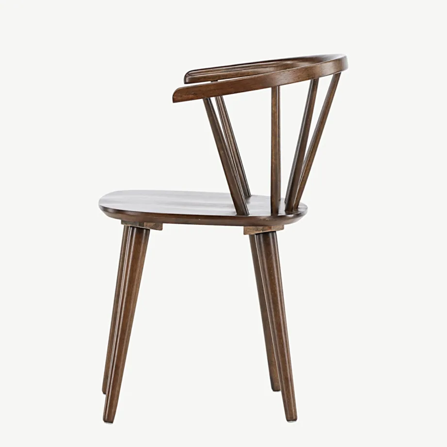 Täispuidust söögitool Bobby mokkatoonis, kummipuust, 29280-125 – 7