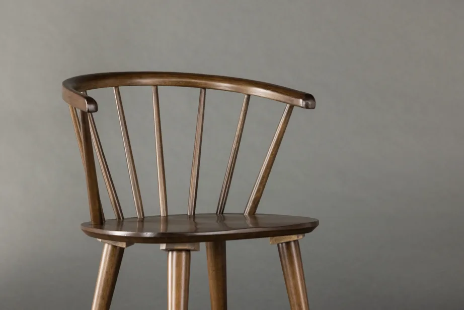 Täispuidust söögitool Bobby mokkatoonis, kummipuust, 29280-125 – 9