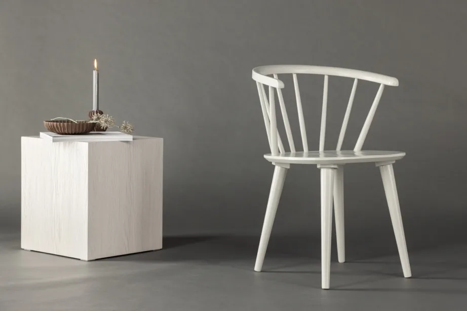 Helehall kummipuidust söögitool Bobby (skandinaavia stiil), 29280-265 – 8