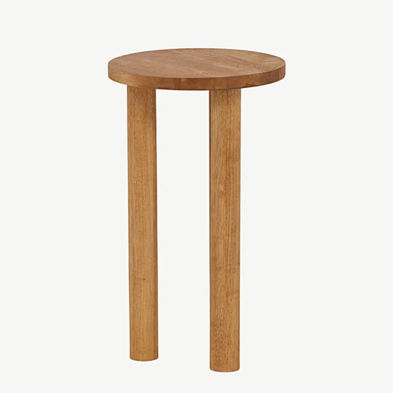 Duxbury ümmargune abilaud tammekarva kummipuidust, ø35 cm - 29993-181