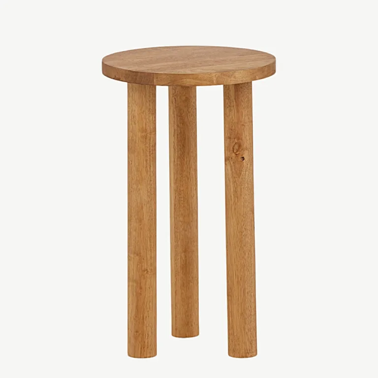 Duxbury ümmargune abilaud tammekarva kummipuidust, ø35 cm - 29993-181
