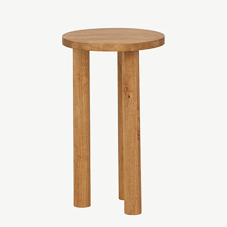 Duxbury ümmargune abilaud tammekarva kummipuidust, ø35 cm - 29993-181