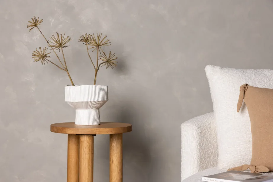 Duxbury ümmargune abilaud tammekarva kummipuidust, ø35 cm, 29993-181 – 9