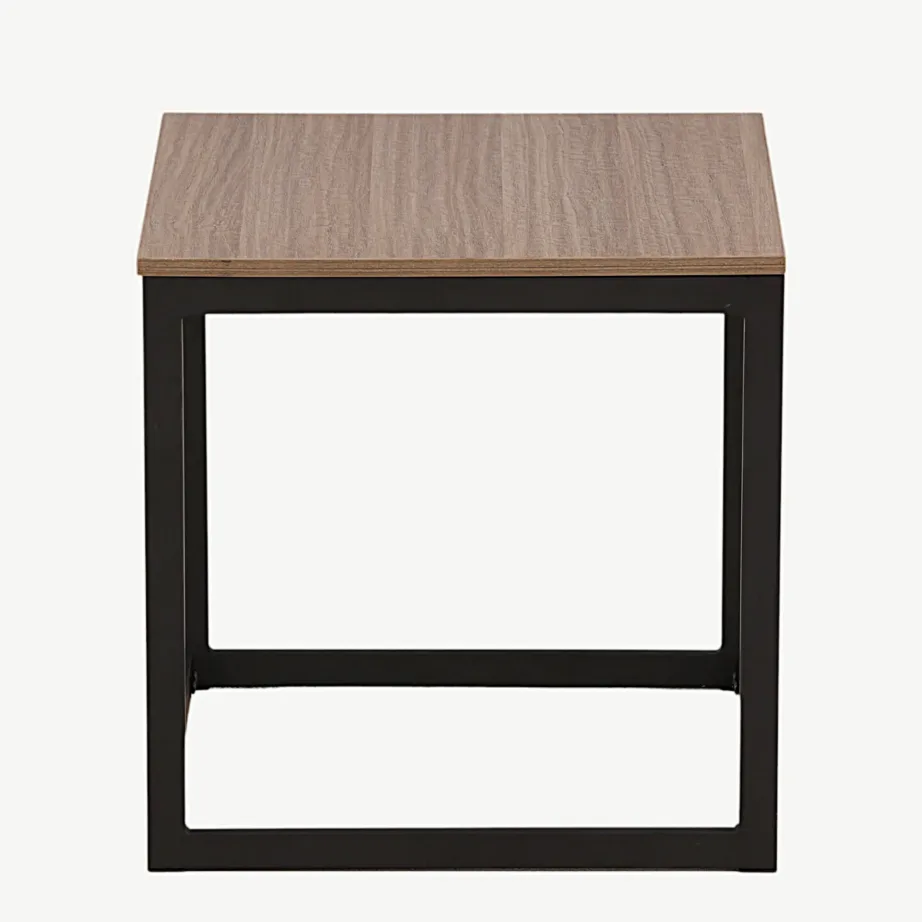 Ruudukujuline abilauakapp Arbor, tumehall MDF ja mustast terasest raam, 29993-210 – 2