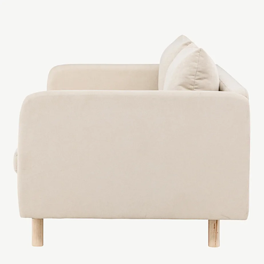 Kolmekohaline diivan Zero, beež, polüester, kummipuu jalad, 30001-102 – 7