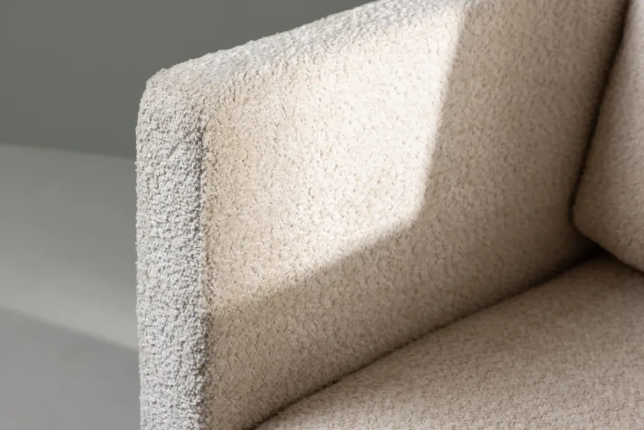 Valge bukleepolstriga tugitool Ragusa põhjamaise stiiliga, 30019-106 – 10