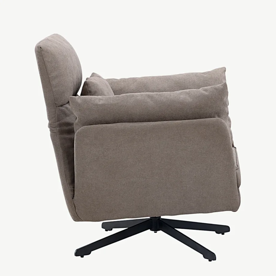 Hall bukleekangast tugitool Madrid jalapingiga, mustad metalljalad, 30027-165 – 2