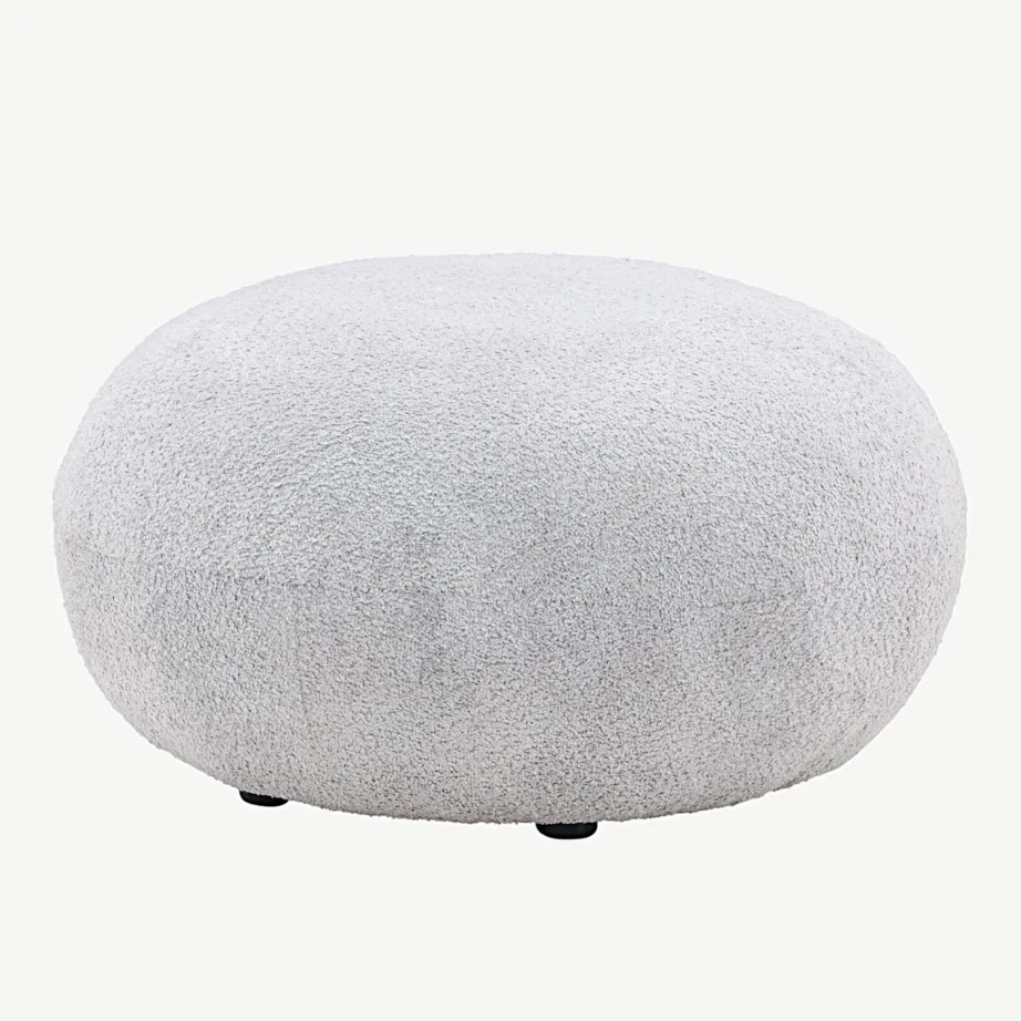 Helehall ümmargune bukleekangast tumb Bologna, 74×40 cm, 30037-106 – 6