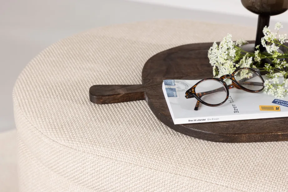 Potenza murdvalge ovaalne panipaigaga ottoman polüesterkangast, 30043-112 – 11