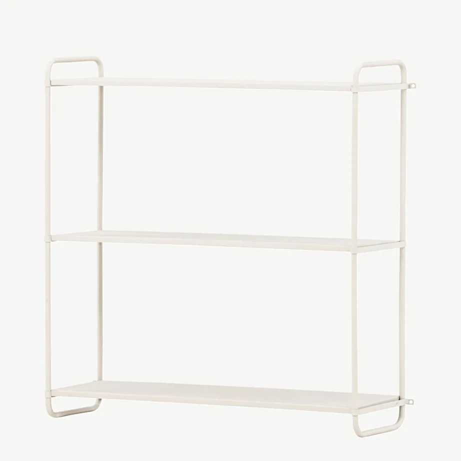 Beežist metallist seinariiul Lyon, 3 tasapinda, 62×63 cm, 30050-101 – 5