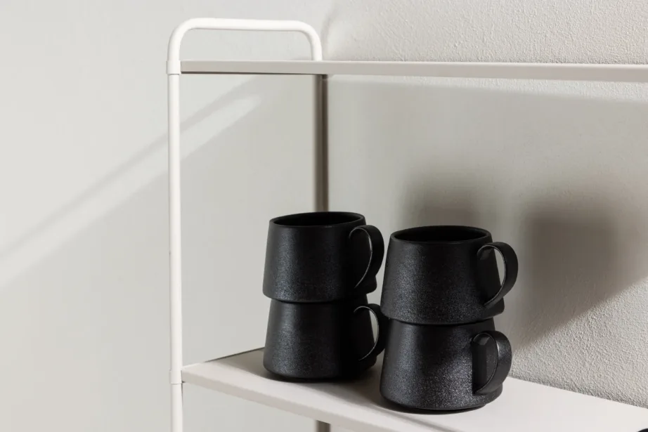 Beežist metallist seinariiul Lyon, 3 tasapinda, 62×63 cm, 30050-101 – 10