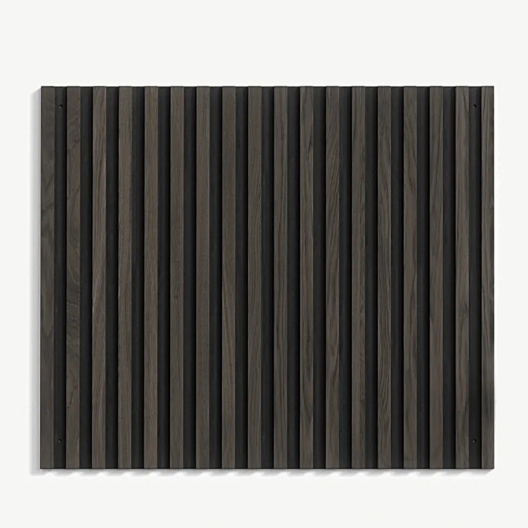 Tumepruun voodipeats Pau sarjast (MDF, must/mokk, 94,5 × 80 cm) - 30054-100