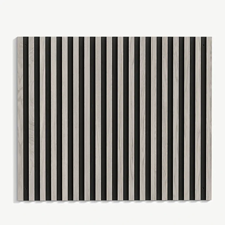 Pau voodipeats valge peitsiga liistudega, mustal alusel, 94,5 × 80 cm - 30054-110