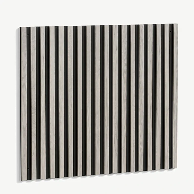 Pau voodipeats valge peitsiga liistudega, mustal alusel, 94,5 × 80 cm - 30054-110