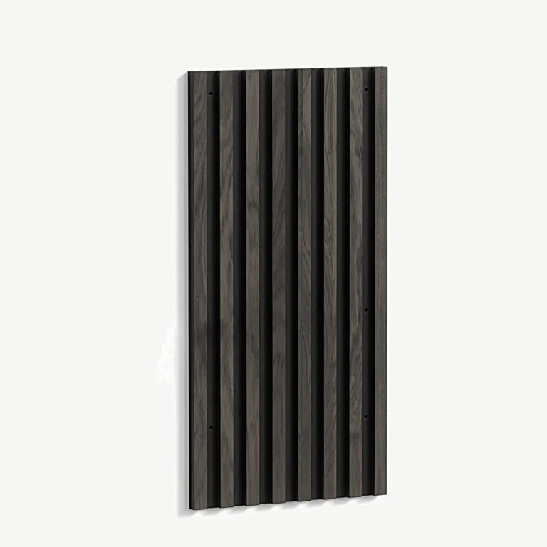 Touloni dekoratiivne mokka seinapaneel (MDF, must, 80 × 40,5 cm) - 30055-100