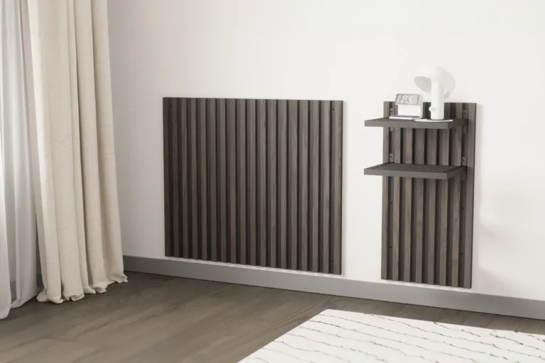 Touloni dekoratiivne mokka seinapaneel (MDF, must, 80 × 40,5 cm) - 30055-100