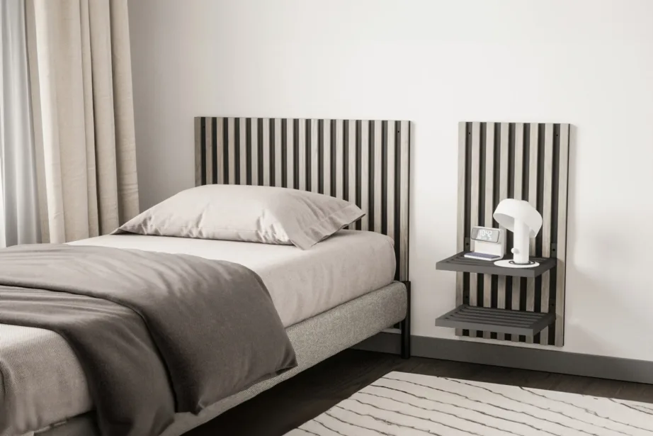 Caen mustast metallist seinariiul (35 × 30 cm, pulbervärvitud), 30056-100 – 6