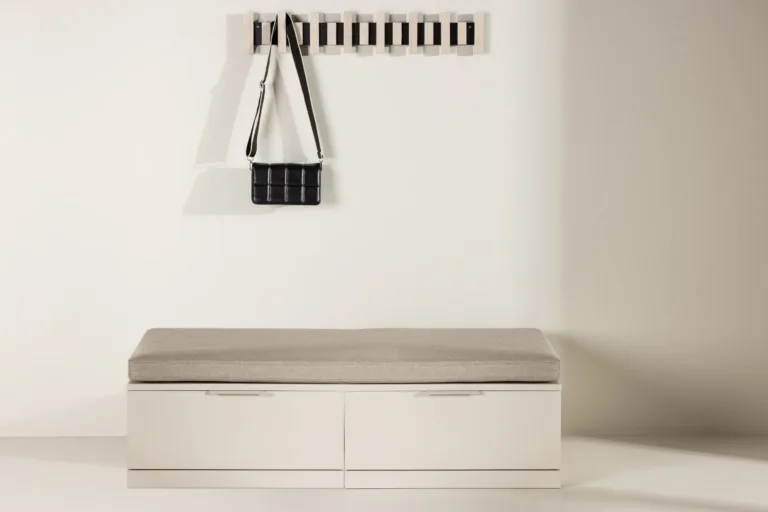 Beež polsterdatud istmepadi Nice sarja panipaigakastile, 120x60 cm - 30062-102