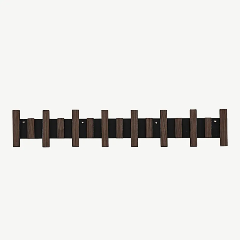 Nimes seinanagi (MDF, mokkaviimistlus, must metall, 75 cm) - 30063-170