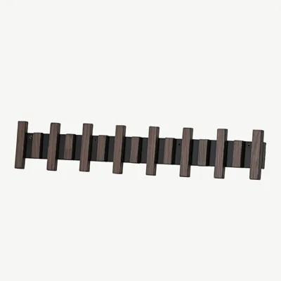 Nimes seinanagi (MDF, mokkaviimistlus, must metall, 75 cm) - 30063-170