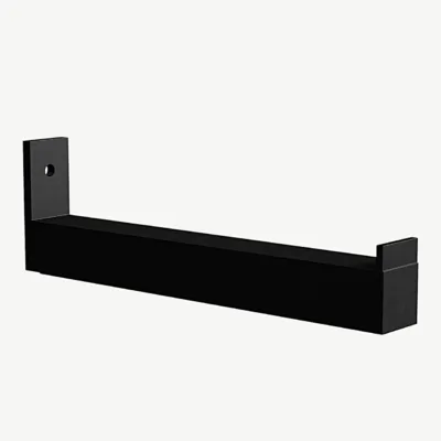 Must rauast seinakonks Nimes sarjast (20,3 × 2,5 × 10,5 cm) - 30065-100