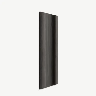 Nimes mokka-must MDF ribiseinapaneel, Skandinaavia stiilis, 73 x 114 cm - 30069-170