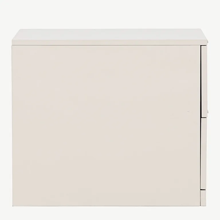 Beež melamiinkapp Nice, 2 sahtliga (60 × 60 × 52 cm) - 30071-102