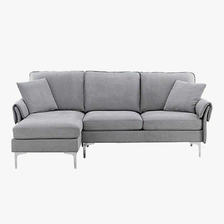 Hallist polüesterkangast nurgadiivan Toulouse reguleeritava lamamisosaga, 3-kohaline, 30083-165 – 4