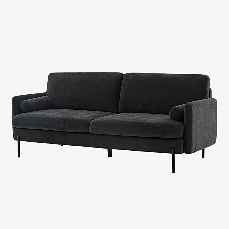 Antibes tumehall 3-kohaline diivan, mustade metalljalgadega, 30084-105 – 5