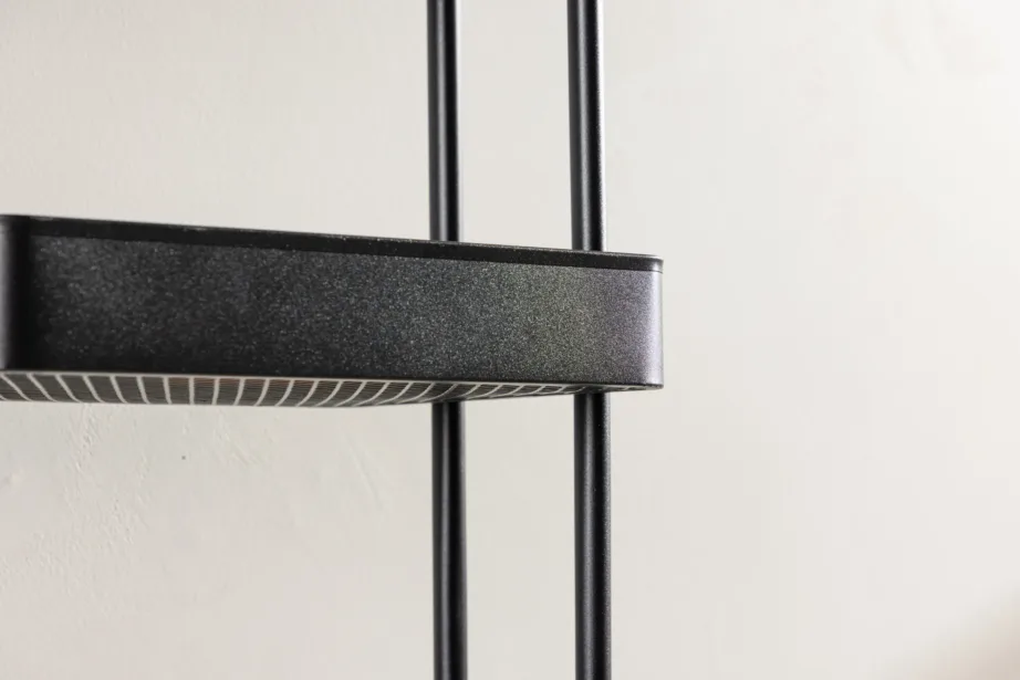 Mustal ratastel terasest hoiukärul Manaus, 4 sahtlit, 30113-100 – 11