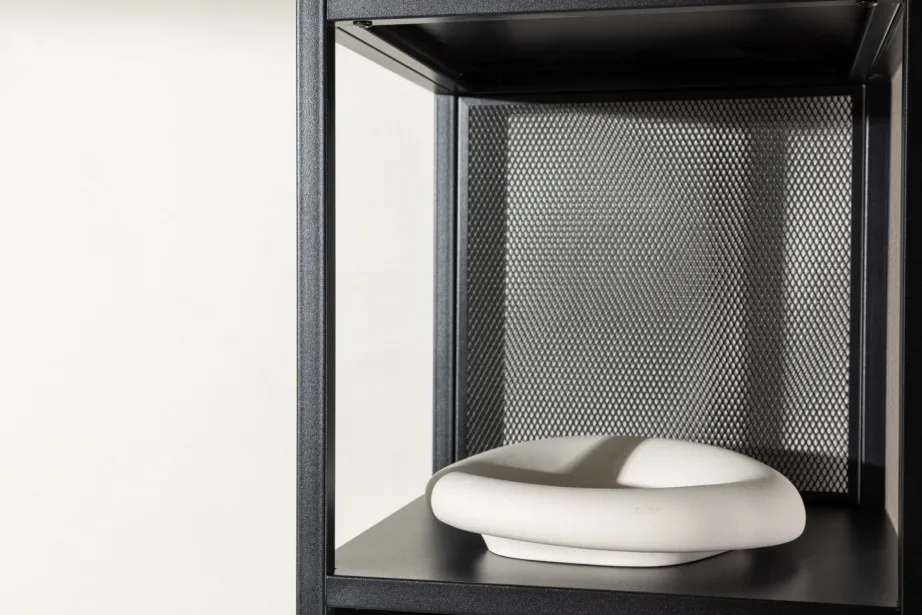 Mustast terasest riiul Buenos Aires (185 × 40 cm), 30118-100 – 11