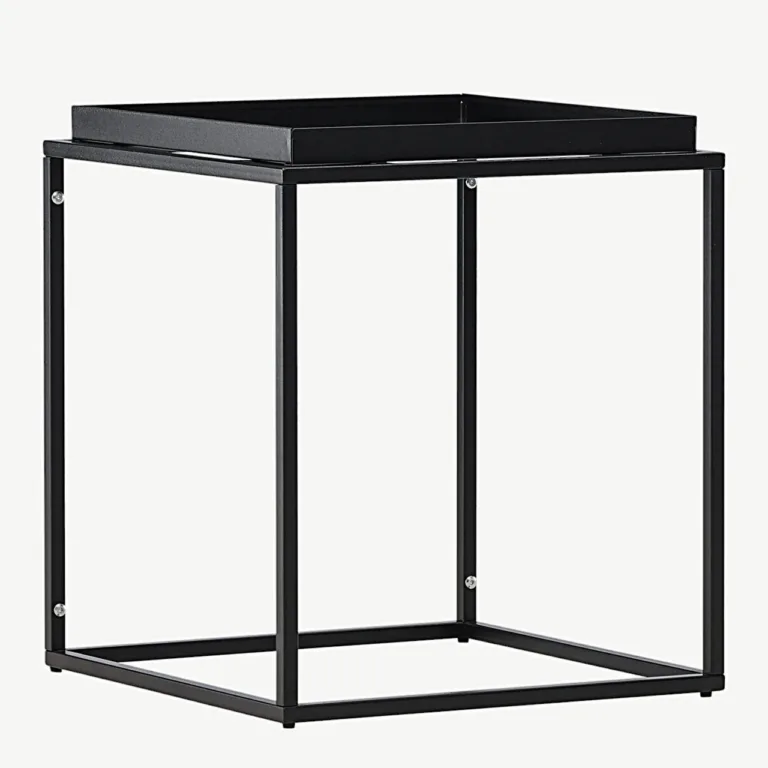 Mustast terasest minimalistlik abilauake Porto 45 × 45 cm - 30120-100