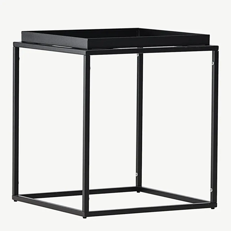 Mustast terasest minimalistlik abilauake Porto 45 × 45 cm - 30120-100