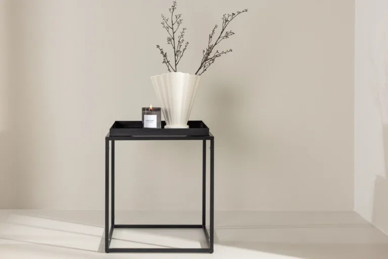 Mustast terasest minimalistlik abilauake Porto 45 × 45 cm - 30120-100