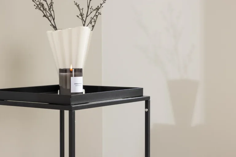Mustast terasest minimalistlik abilauake Porto 45 × 45 cm - 30120-100