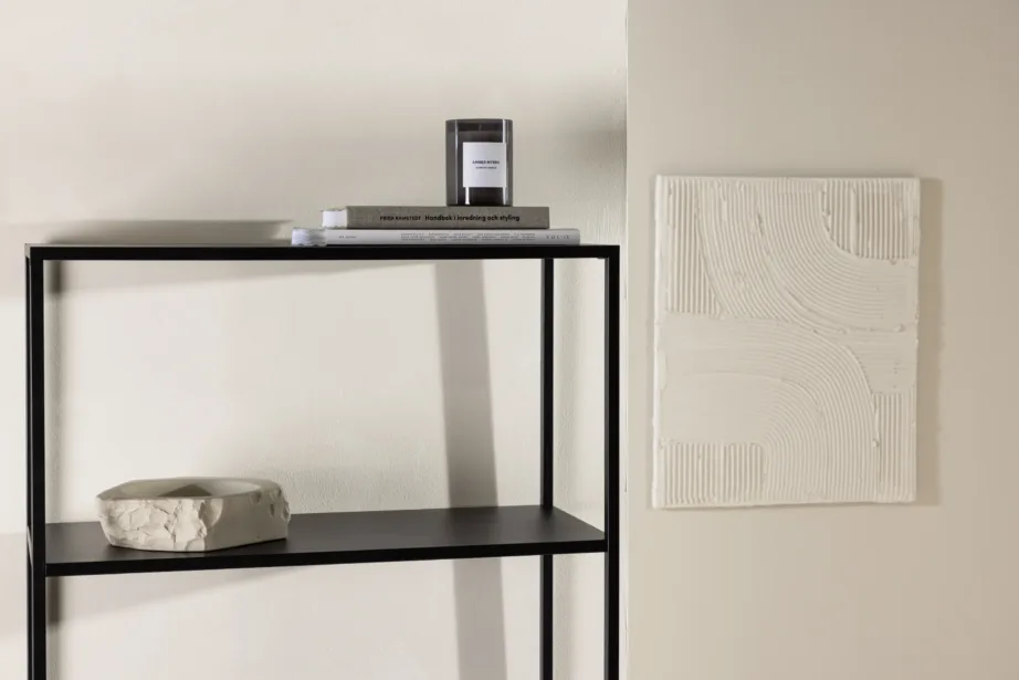 Montevideo kõrge mustast terasest riiul, 5 taset, 30127-100 – 9