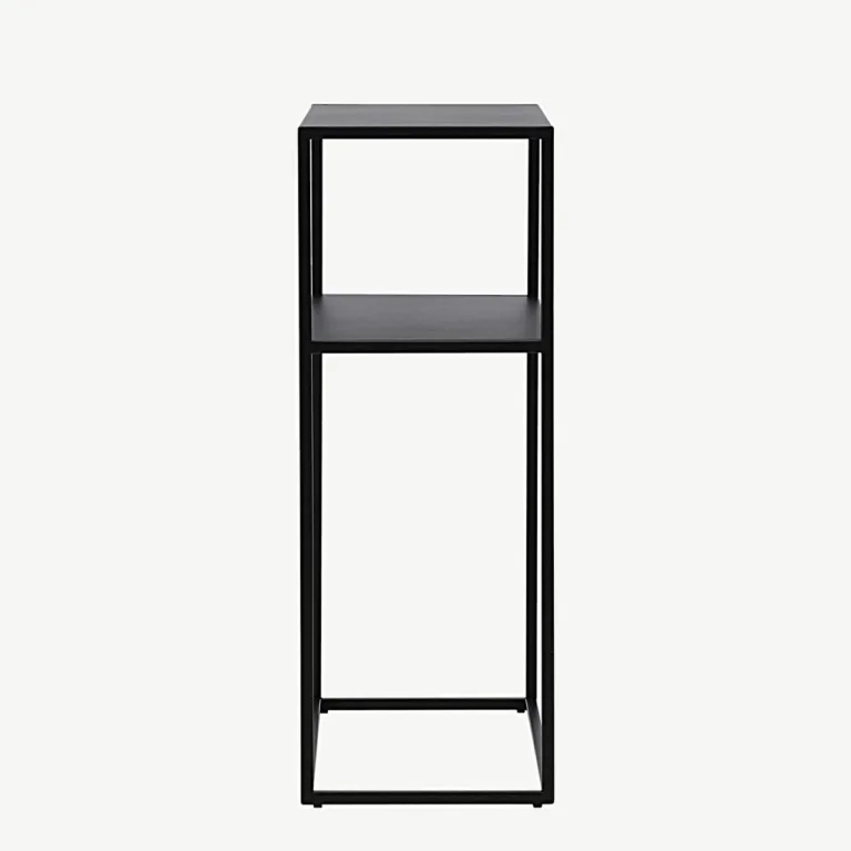 Minimalistlik must metallist abilaud Georgetown lisariiuliga - 30128-100