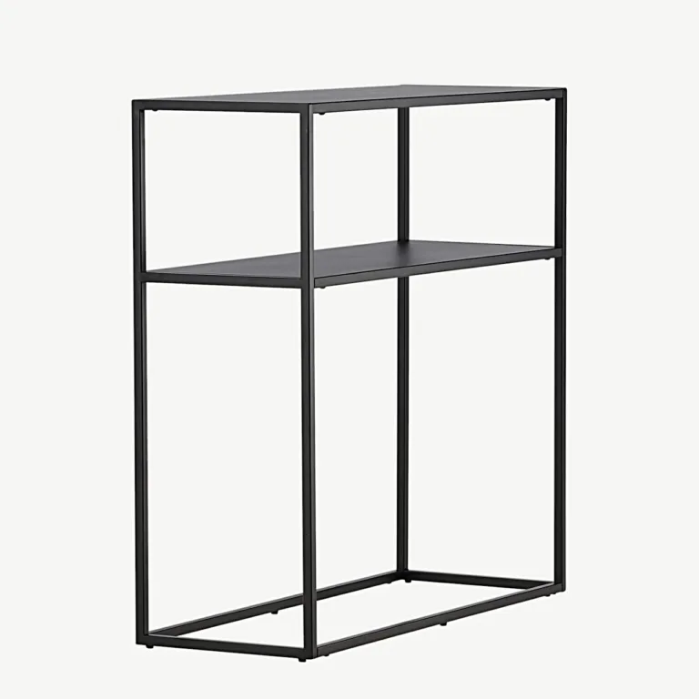 Minimalistlik must metallist abilaud Georgetown lisariiuliga - 30128-100