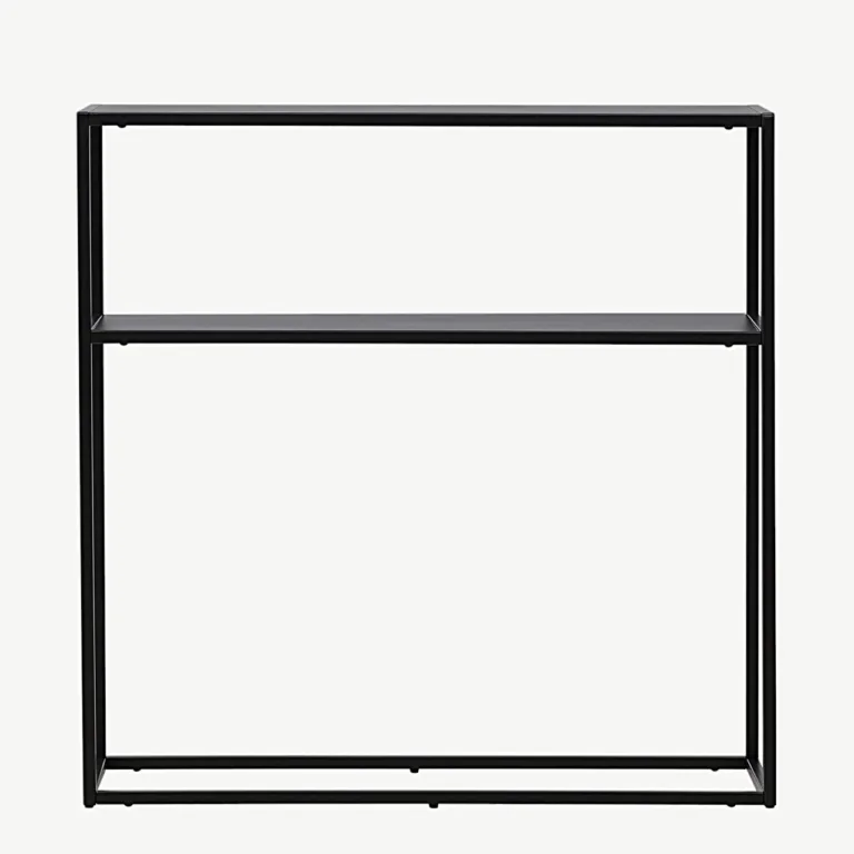 Minimalistlik must metallist abilaud Georgetown lisariiuliga - 30128-100