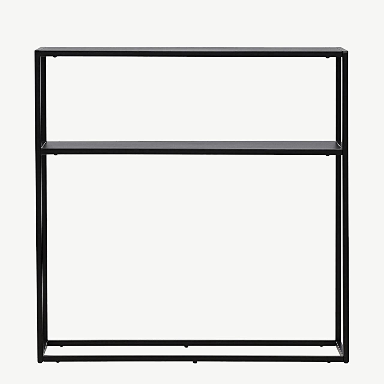 Minimalistlik must metallist abilaud Georgetown lisariiuliga - 30128-100