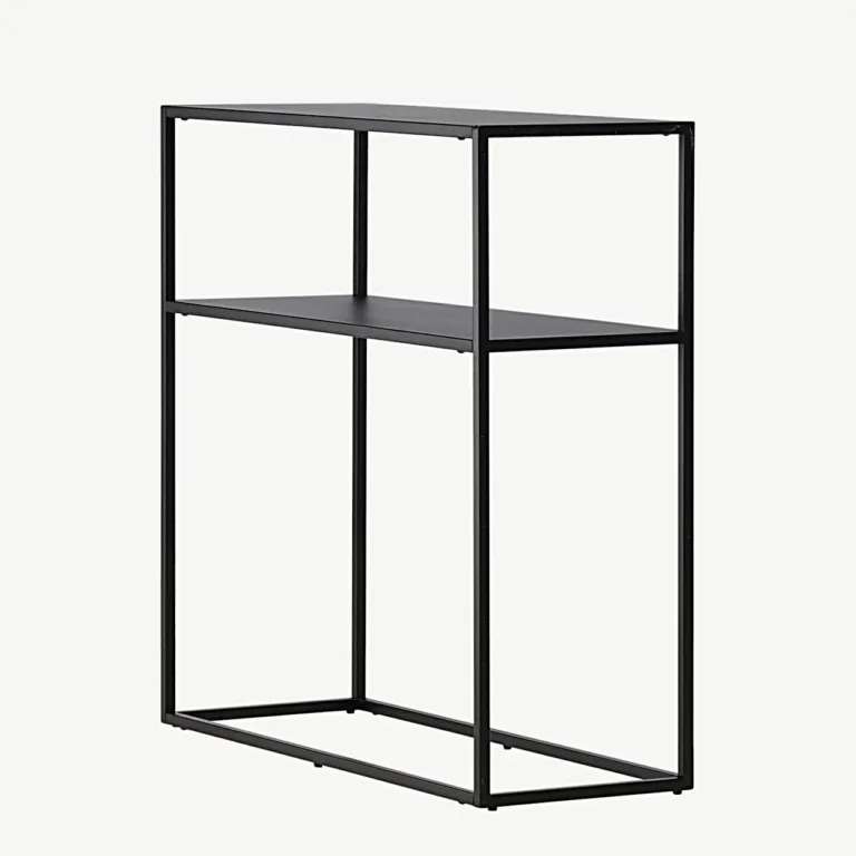 Minimalistlik must metallist abilaud Georgetown lisariiuliga - 30128-100