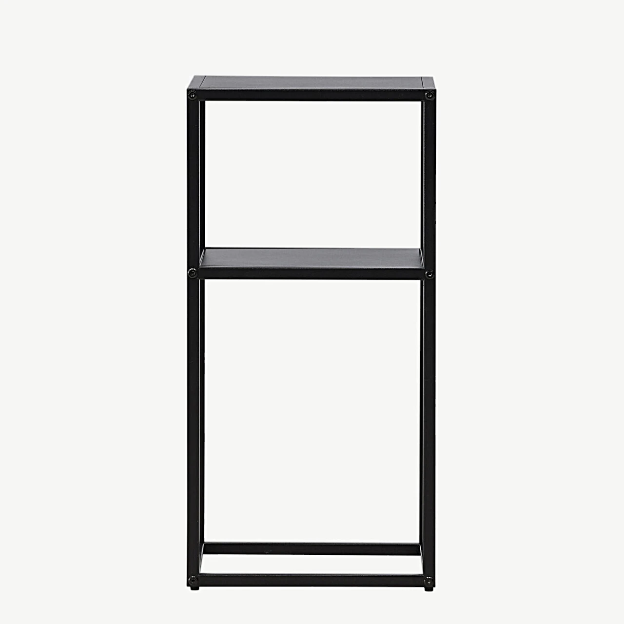 Mustast terasest minimalistlik abilaud Punta (30 × 30 cm) - 30131-100