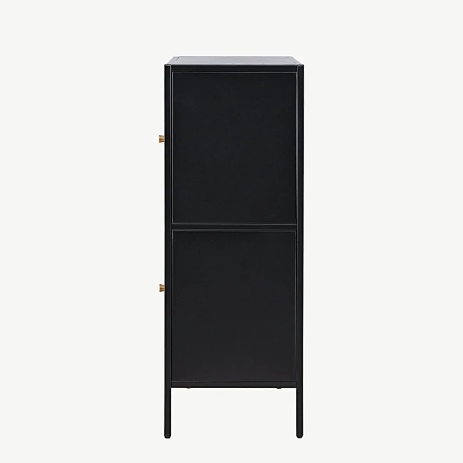 Mustast terasest hoiukapp Salta avatud riiulitega, 30133-100 – 7