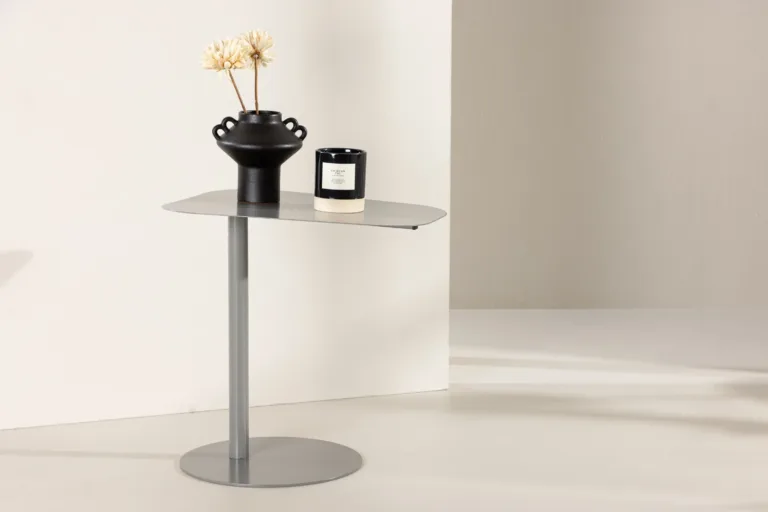 Helehall terasest abilaud San Jose ovaalse lauaplaadiga, 50x38 cm - 30136-106